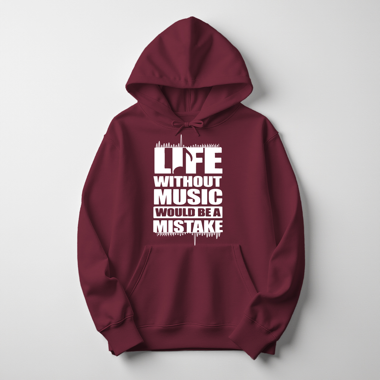 Life Without Music | Unisex Graphic Hoodie