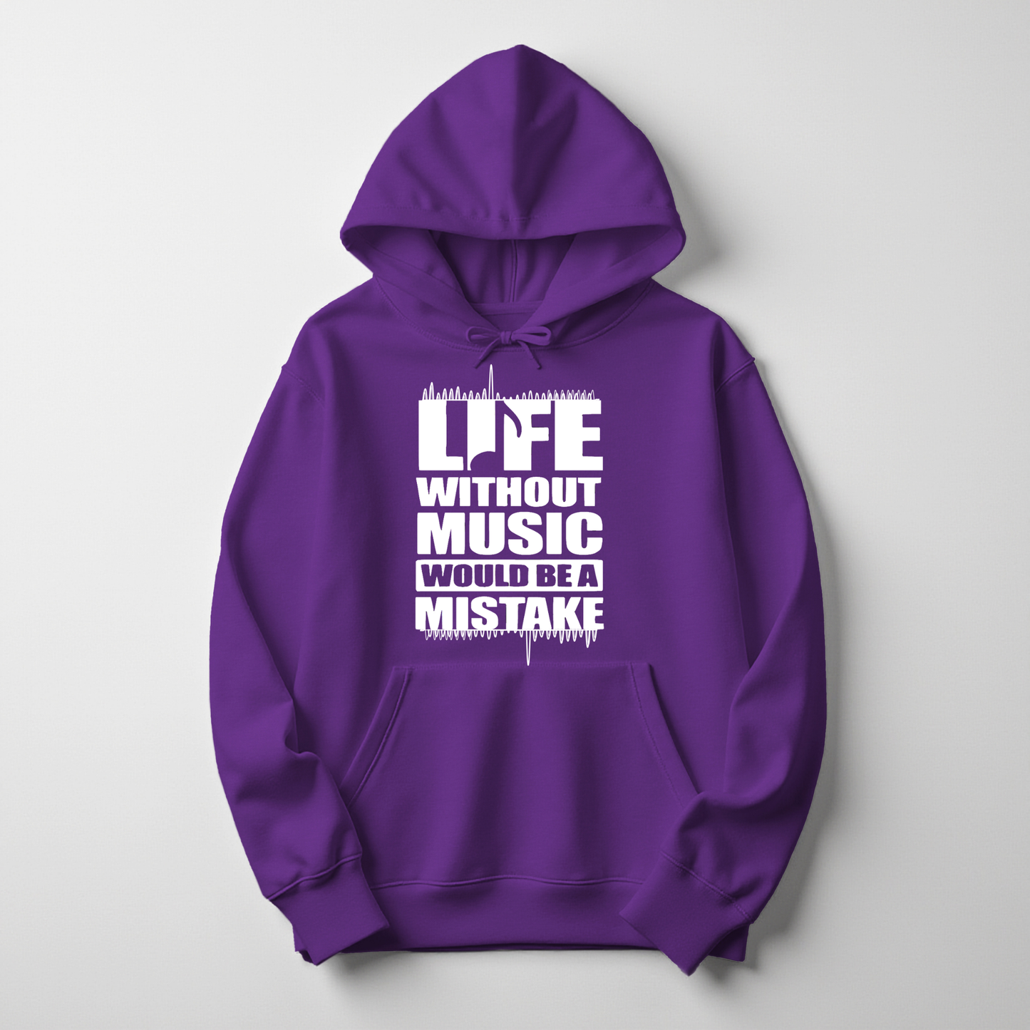 Life Without Music | Unisex Graphic Hoodie