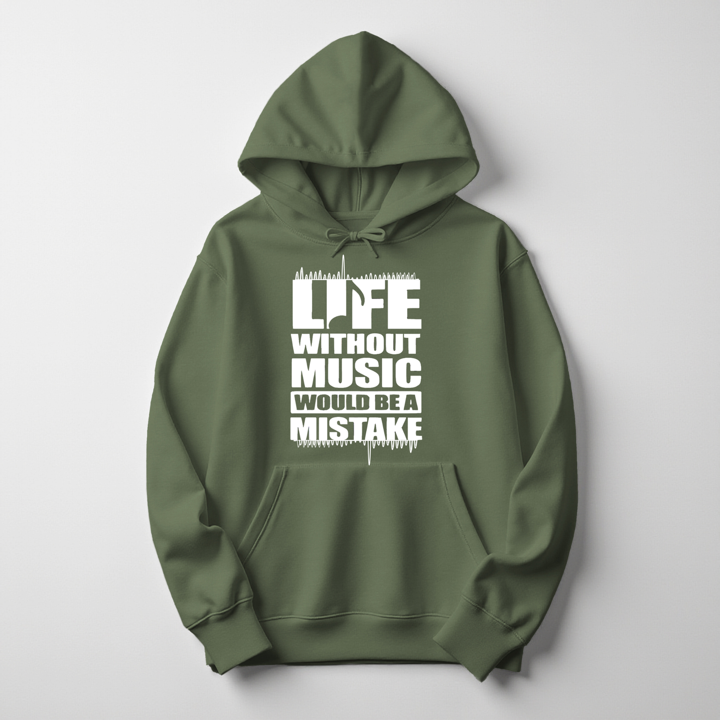 Life Without Music | Unisex Graphic Hoodie