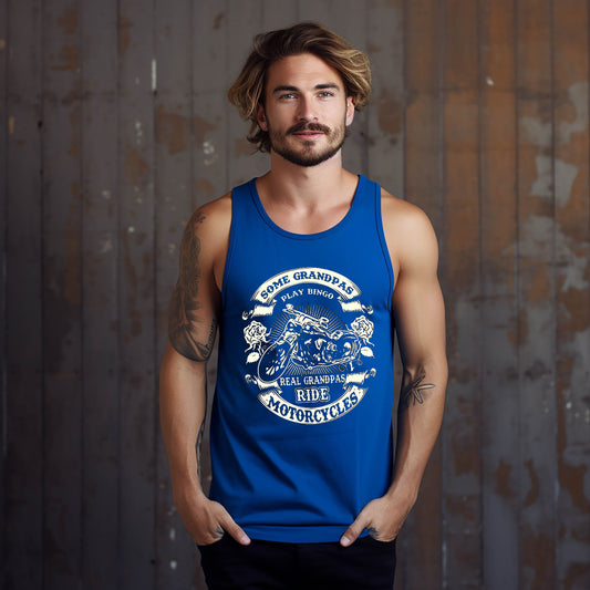 Some Grandpas Play Bingo, Real Grandpas Ride Motorcycles Tank Top