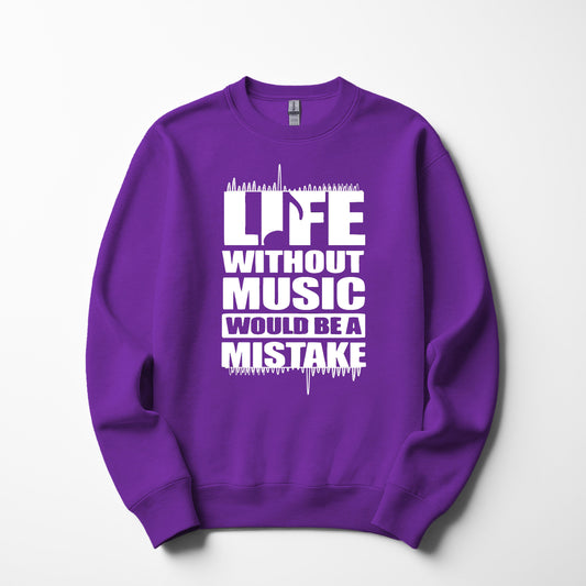 Life Without Music | Men’s Graphic Sweatshirt