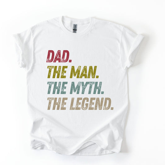 Dad. The Man. The Myth. The Legend. | Men’s Premium Cotton T-Shirt